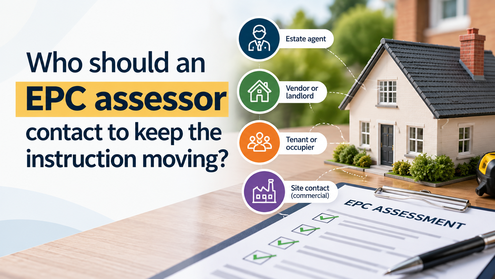 EPC Assessor to Contact with